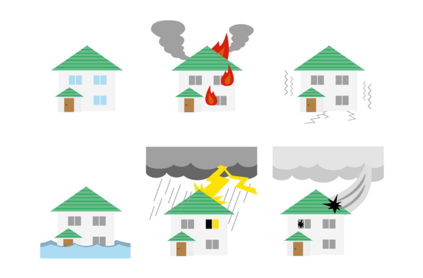 主な家の保険の種類